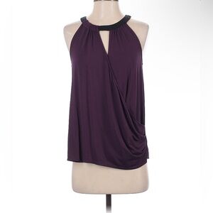 Ella Moss Deep Purple Sleeveless Top‎